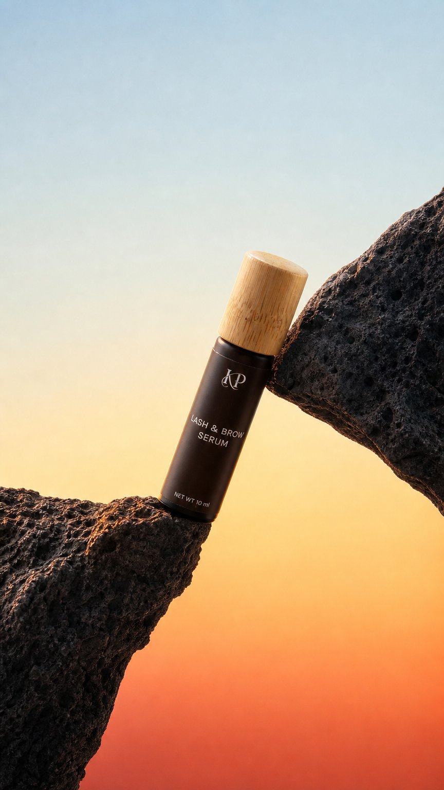 AI product shot of Lash & Brow Serum