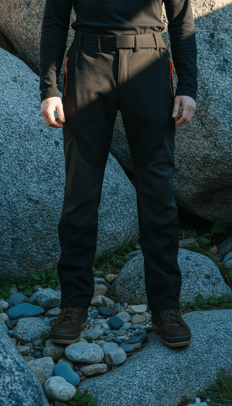 AI product shot of Men's Adventure Water Resistant Pants