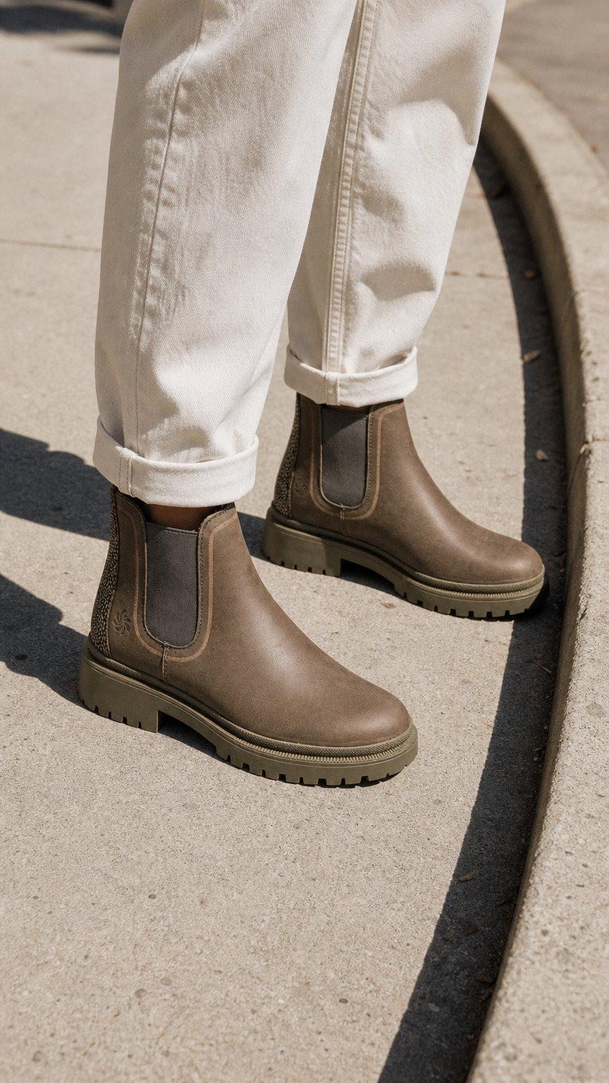AI product shot of Women's Water-Resistant Chelsea Boots | Quartz Grey
