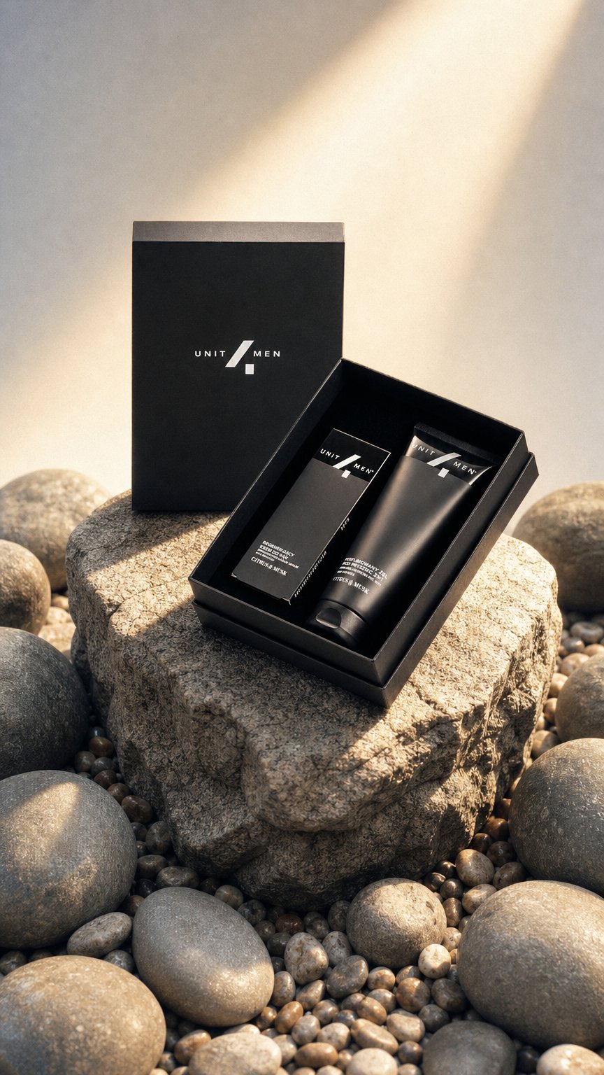 AI product shot of Zestaw regenerujący Citrus&Musk