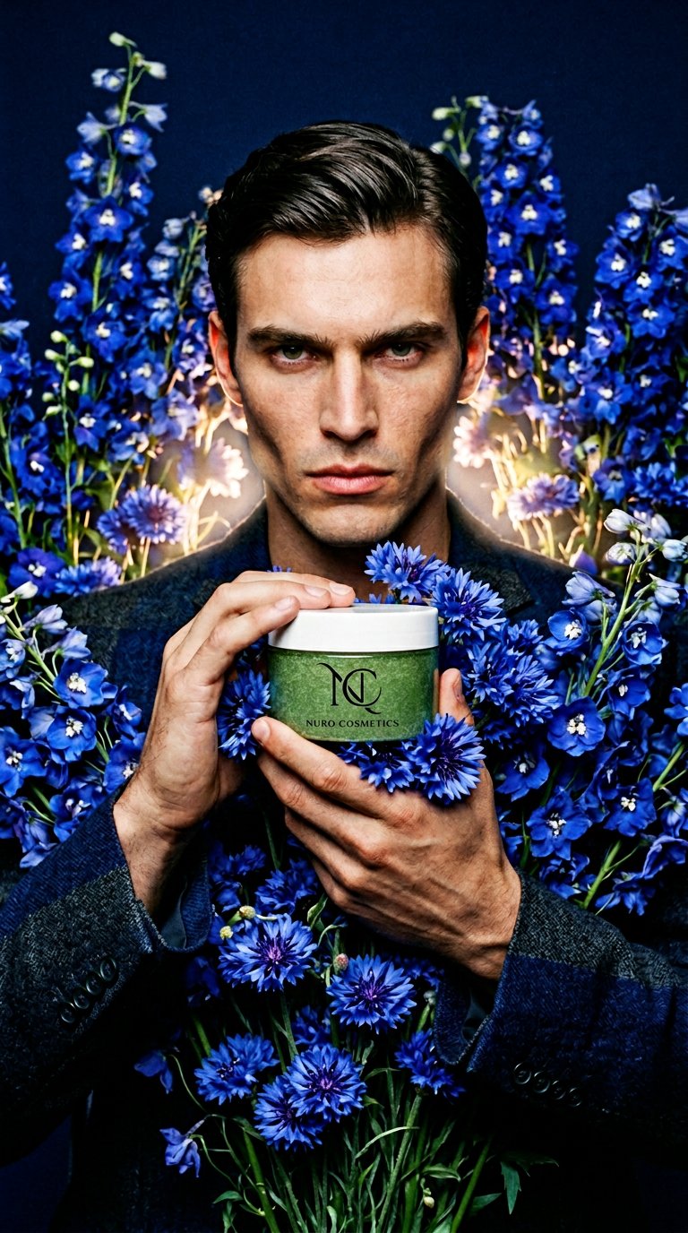 AI product shot of Body Scrub Men Bergmot & Citrus