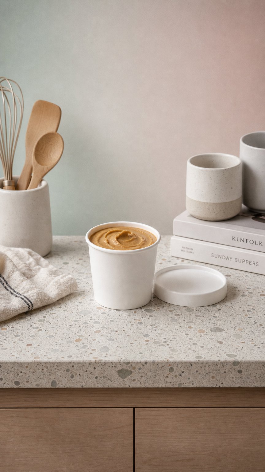 AI product shot of Protein Fruit Butter