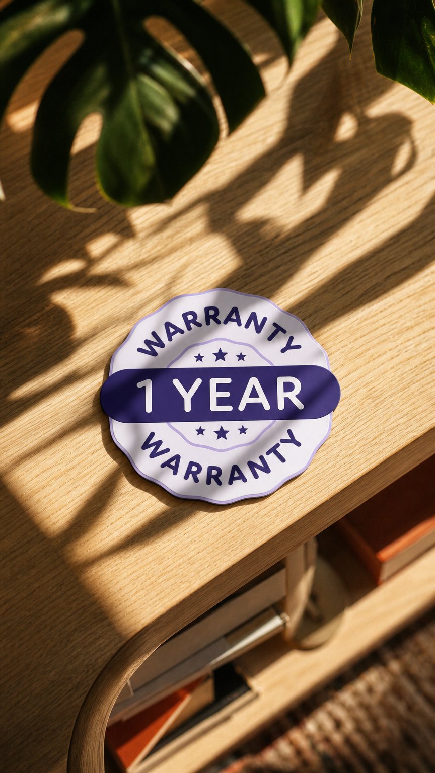 AI product shot of 1-Year Warranty