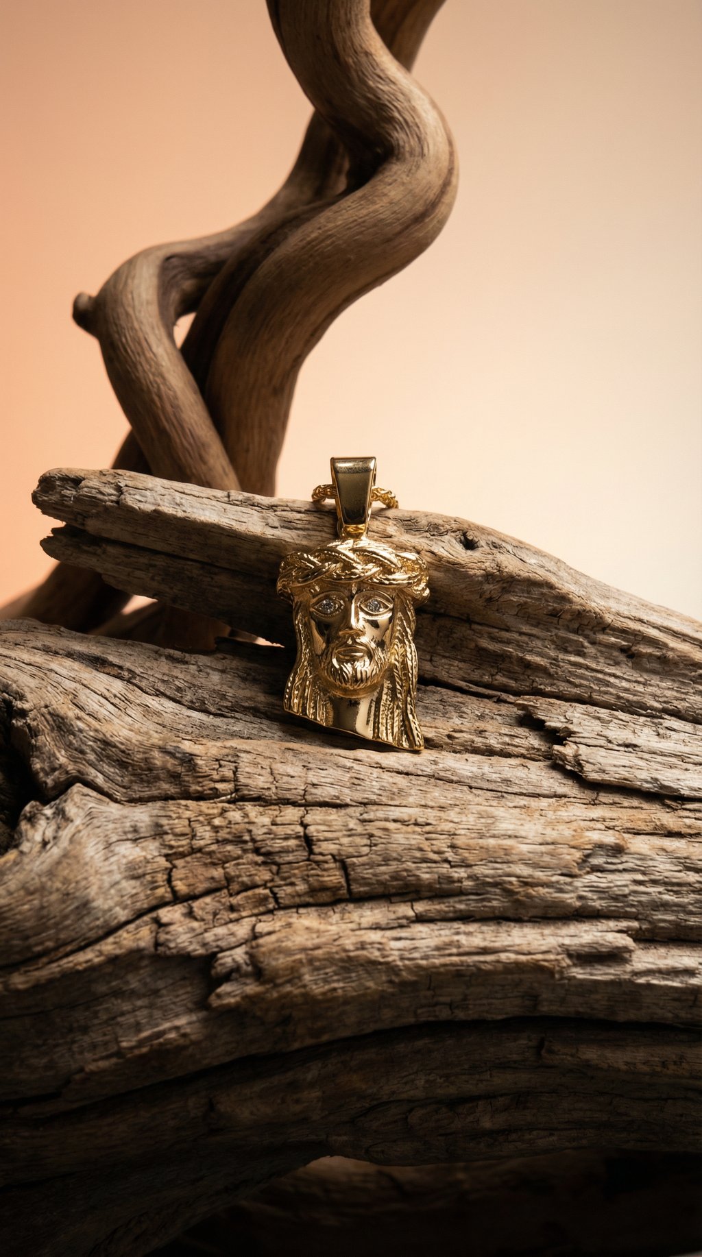 AI product shot of Nano Jesus Piece (Diamond Eyes)
