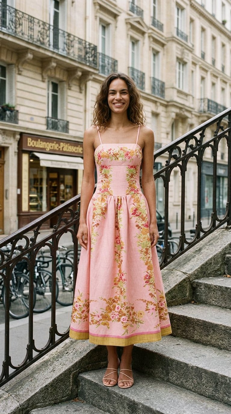 AI product shot of ALANA MAXI DRESS