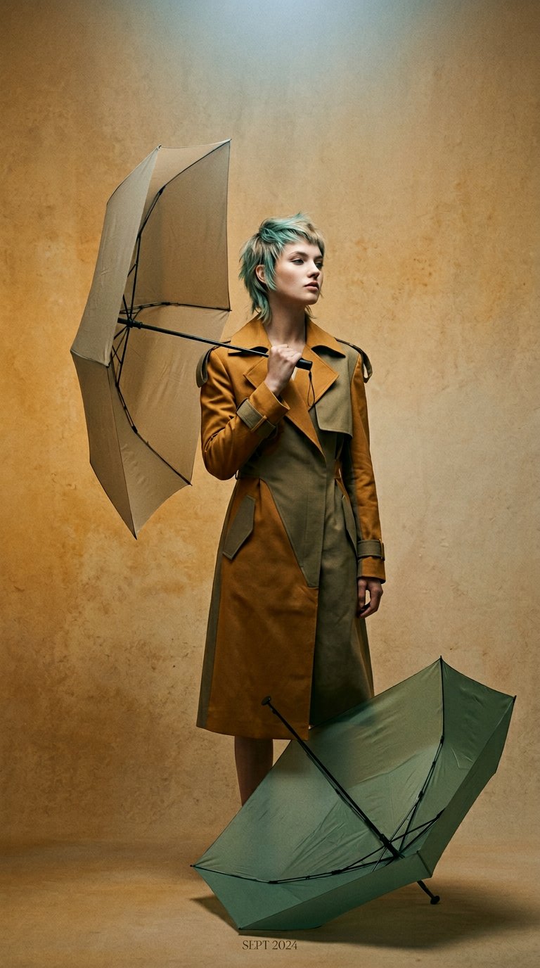 AI product shot of Premium Air Umbrella