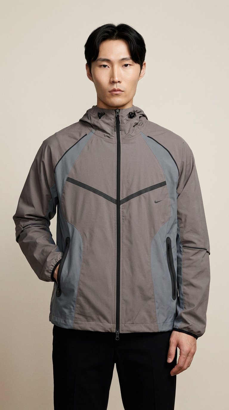 AI product shot of Nike Tech Woven Pro Full-Zip Jacket