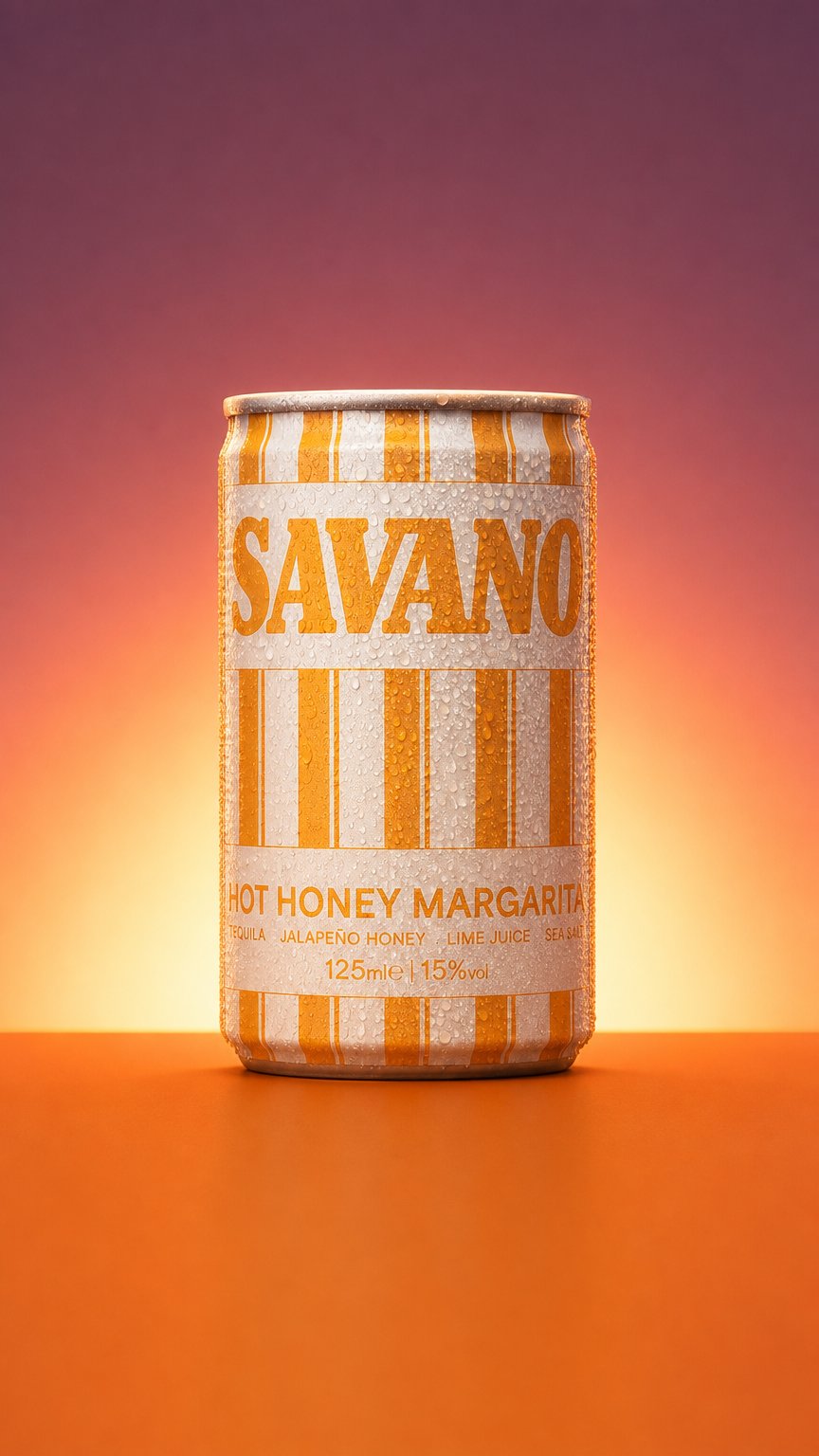 AI product shot of Hot Honey Margarita