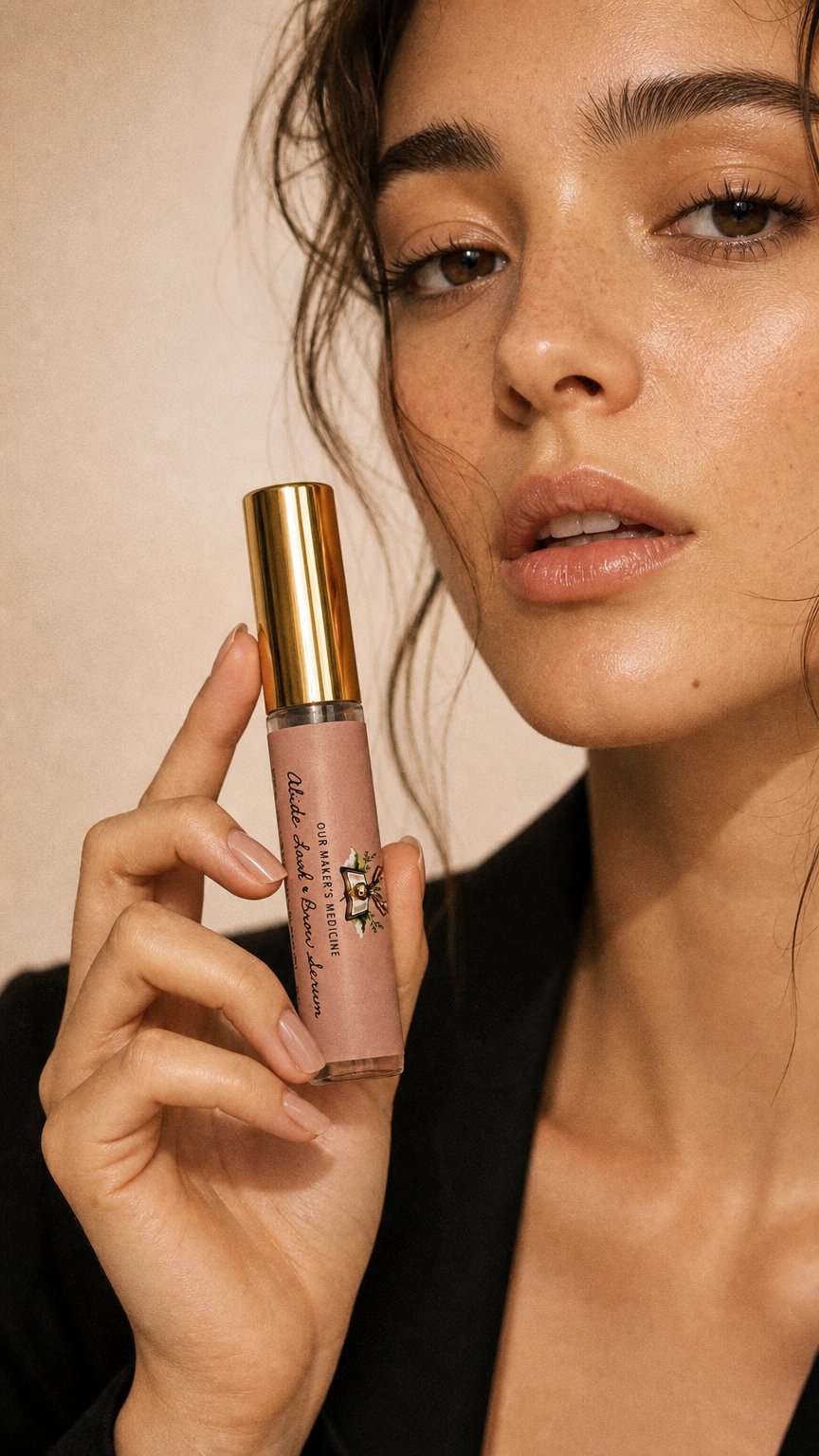 AI product shot of Abide Lash & Brow Serum ~ 10ml