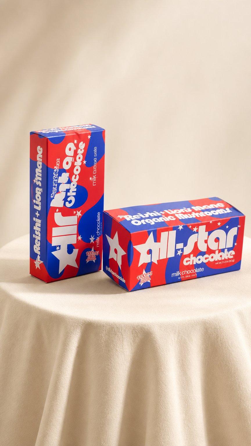AI product shot of milk chocolate +sea salt 6 Pack