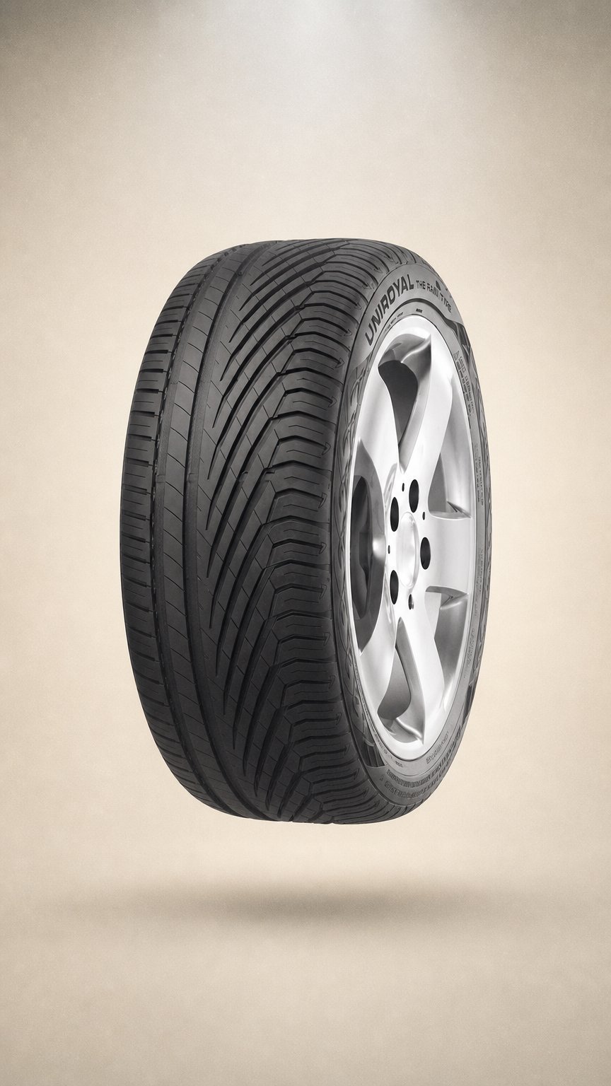 AI product shot of Oferta estiu pneumàtics Uniroyal