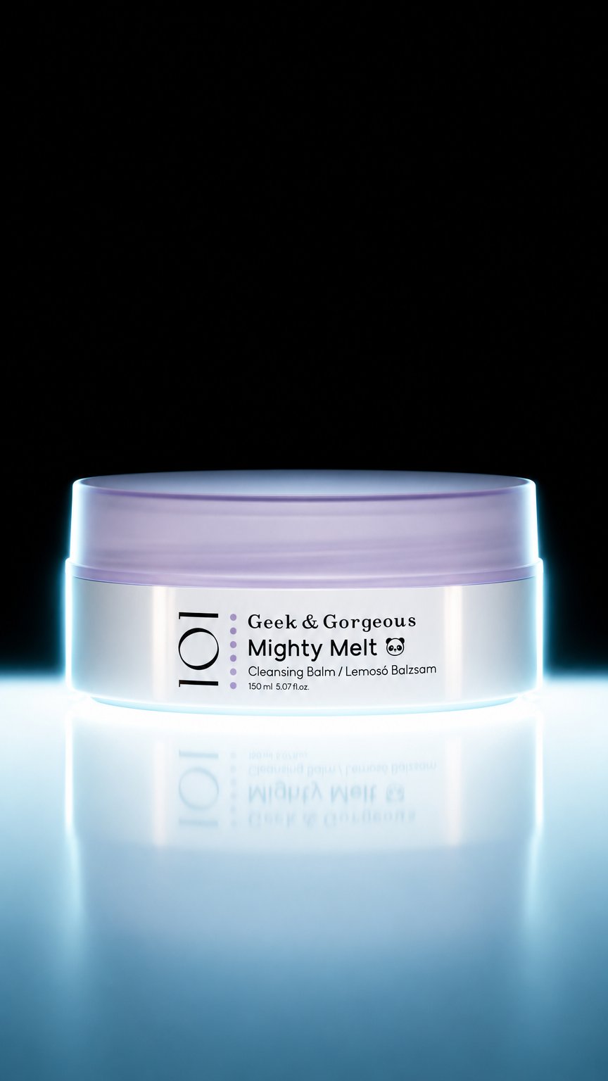 AI product shot of Geek&Gorgeous 101 Mighty Melt Lemosó Balzsam