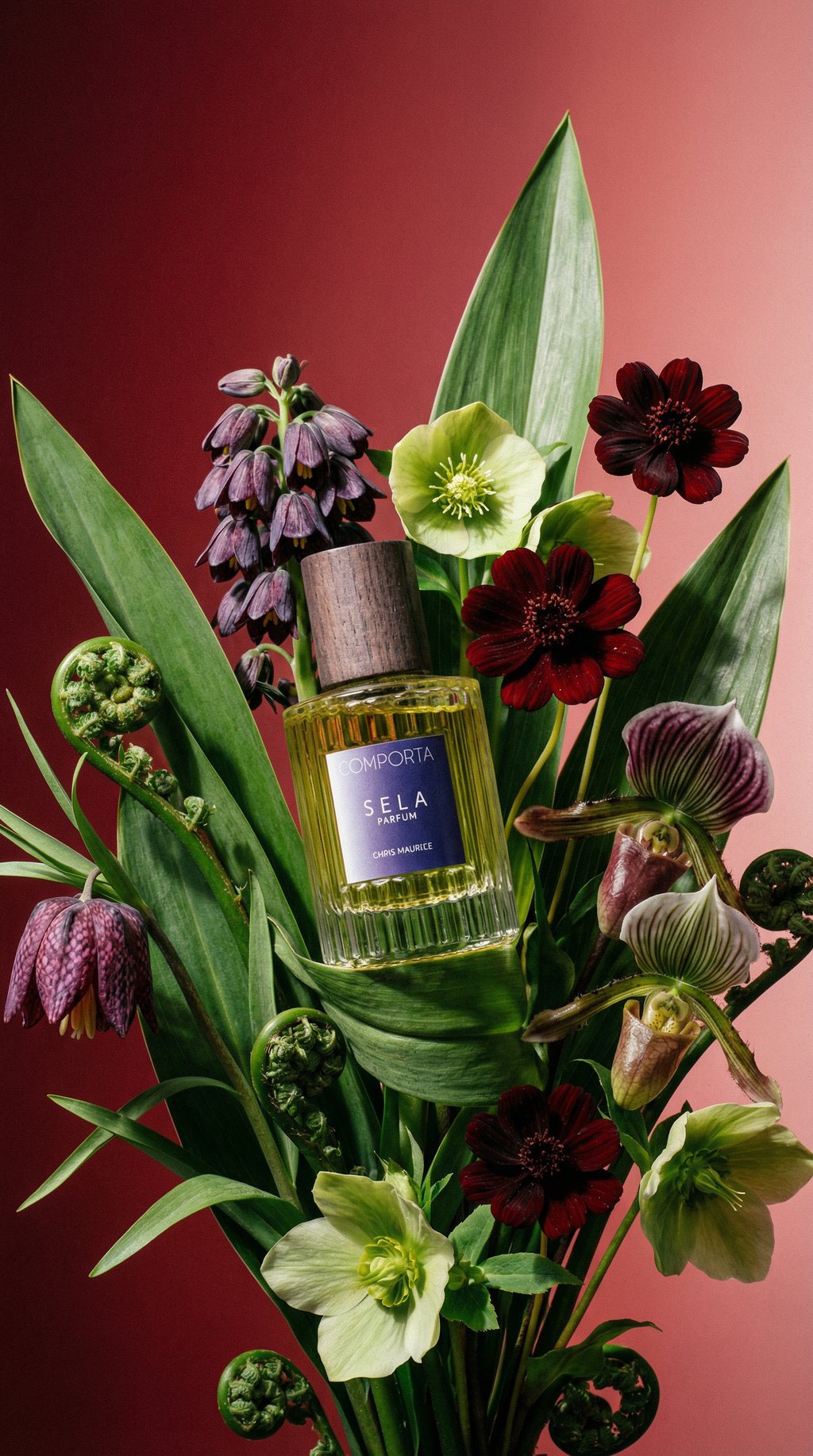 AI product shot of COMPORTA PERFUMES