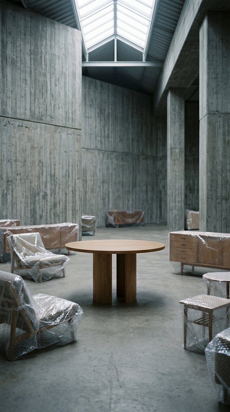 AI product shot of MOSSO Table