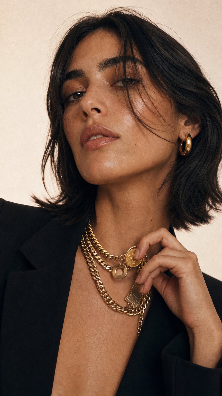 AI product shot of Estate jewelry