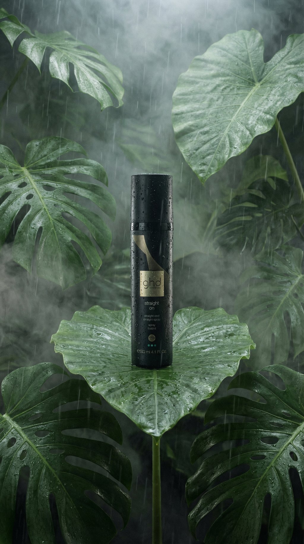 AI product shot of GHD STRAIGHT ON - STRAIGHT & SMOOTH SPRAY