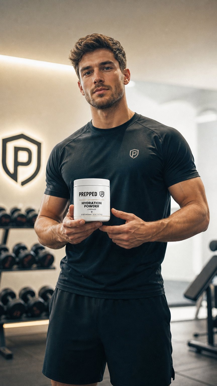 AI product shot of PREPPED PERFORMANCE PACK