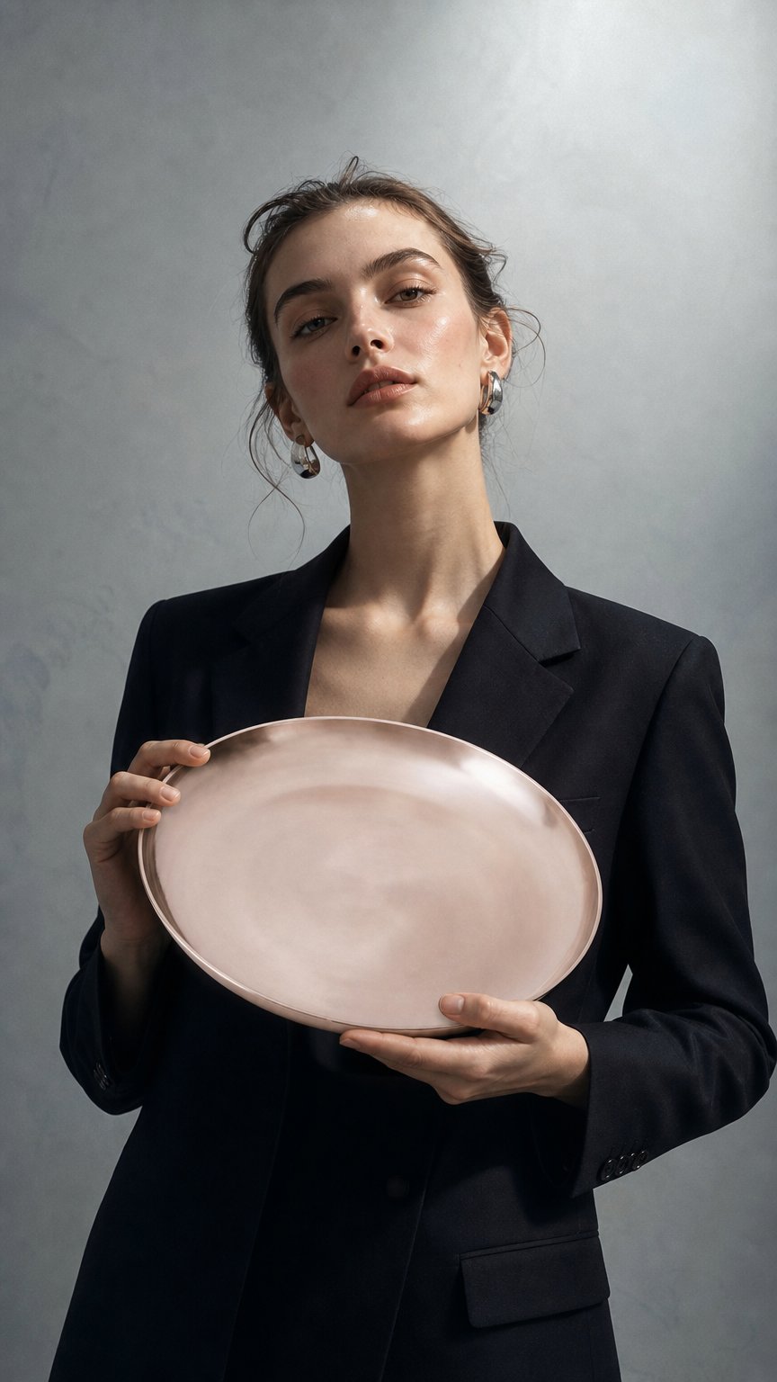 AI product shot of Luxe Kansa Platter