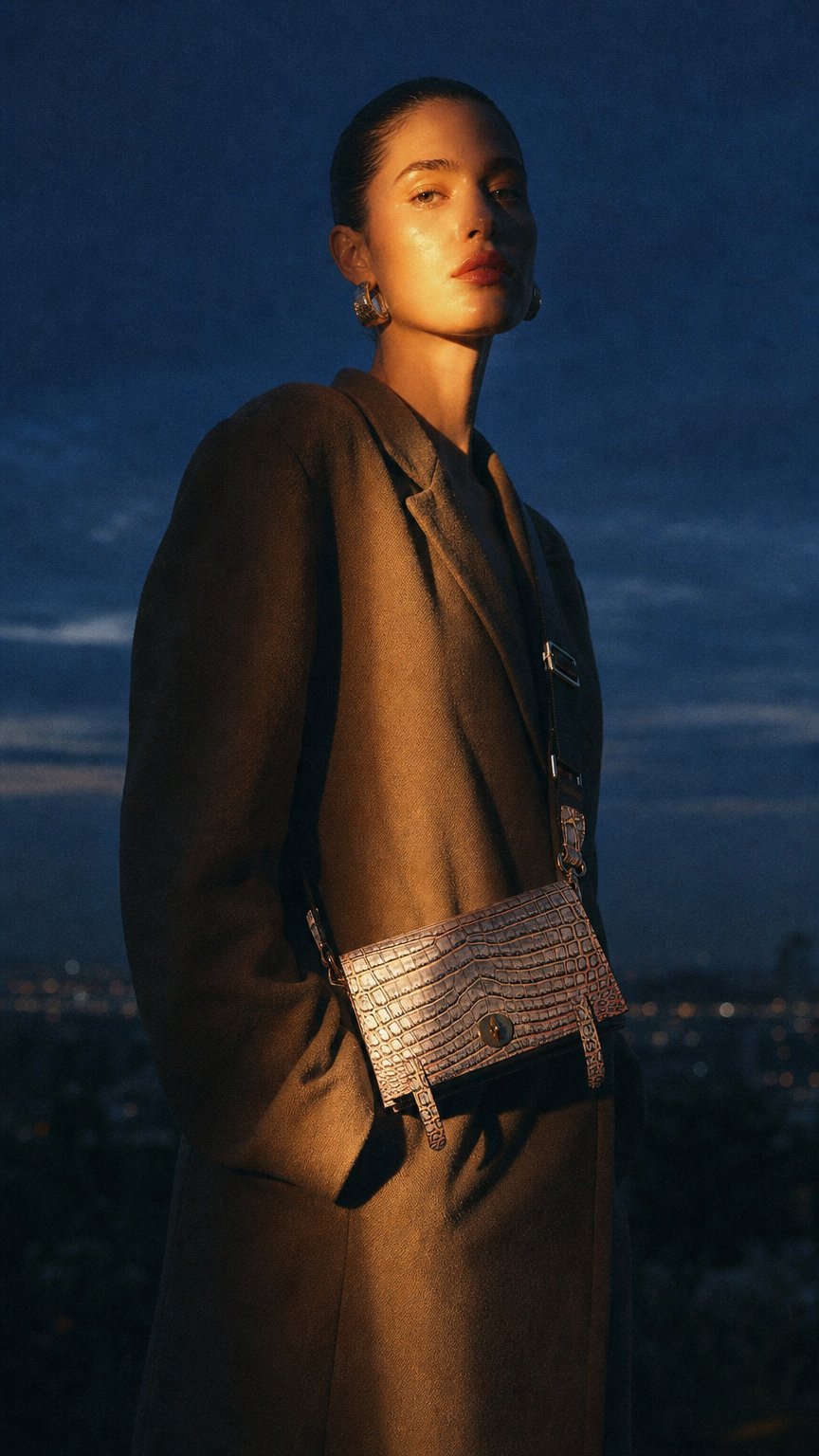 AI product shot of PJ Crossbody