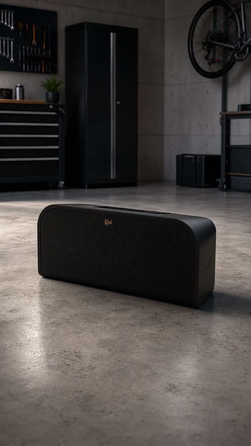 AI product shot of Groove XXL Portable Bluetooth Speaker