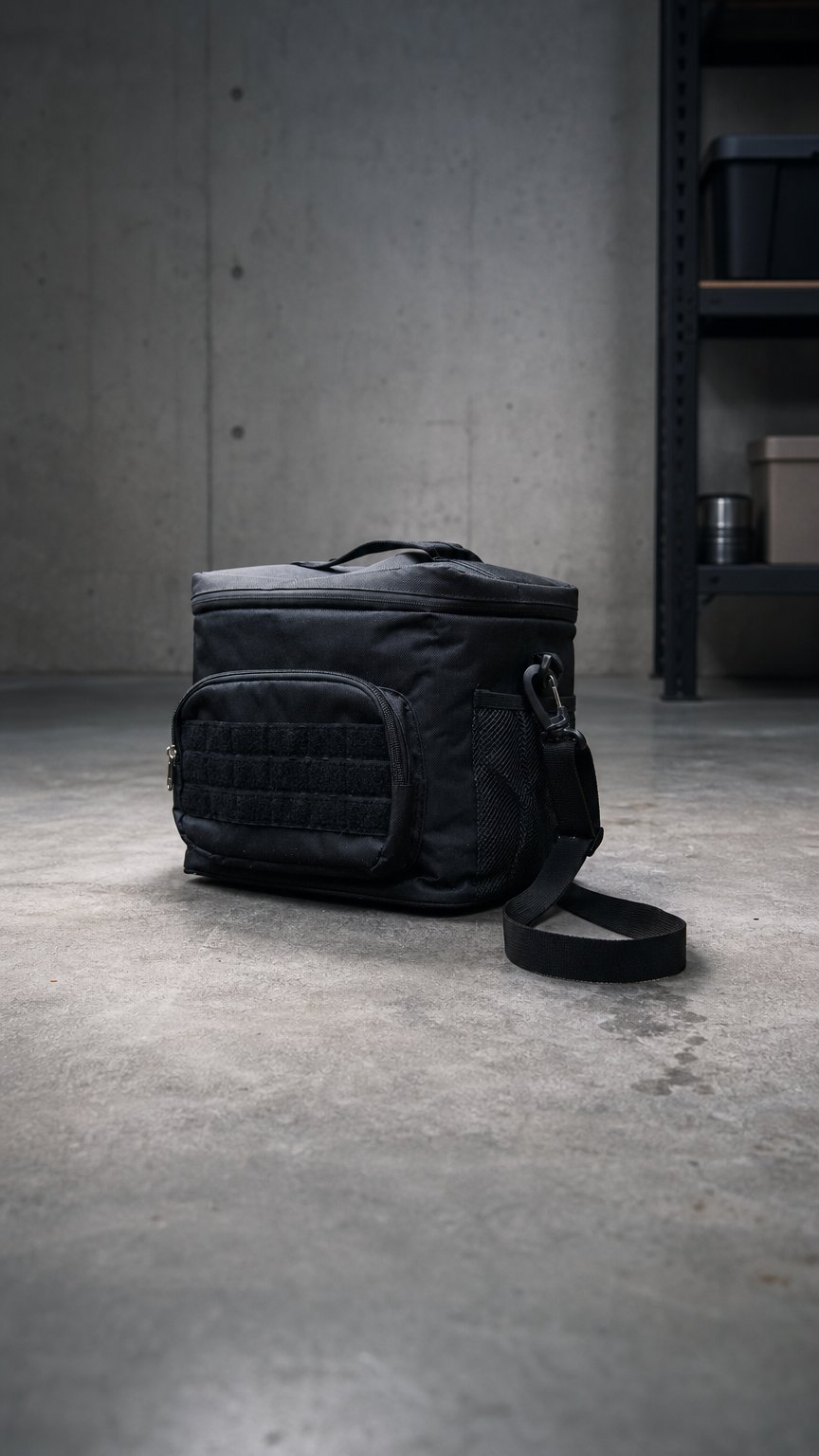 AI product shot of Køletaske