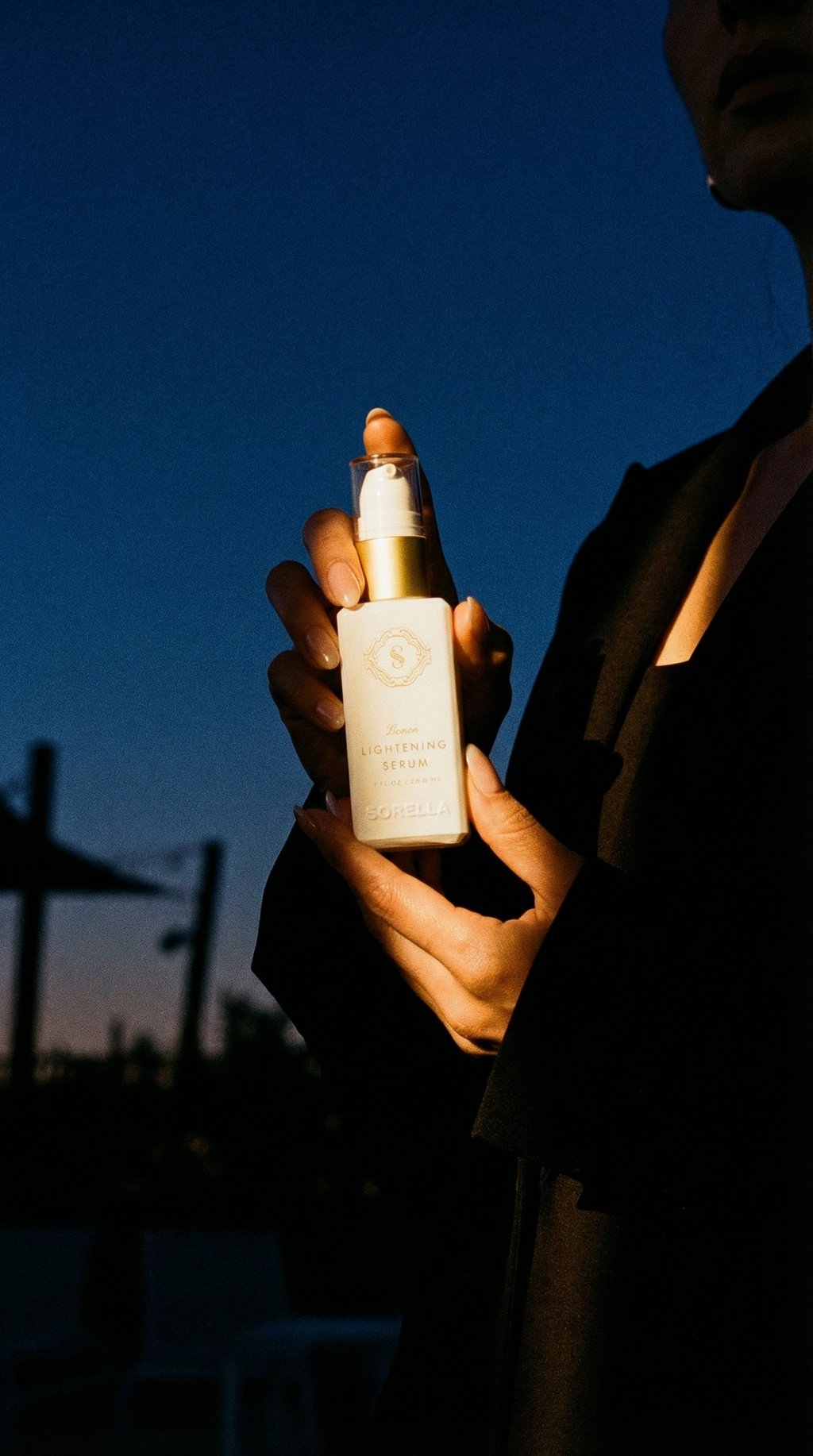 AI product shot of Lemon Lightening Serum - 1oz.