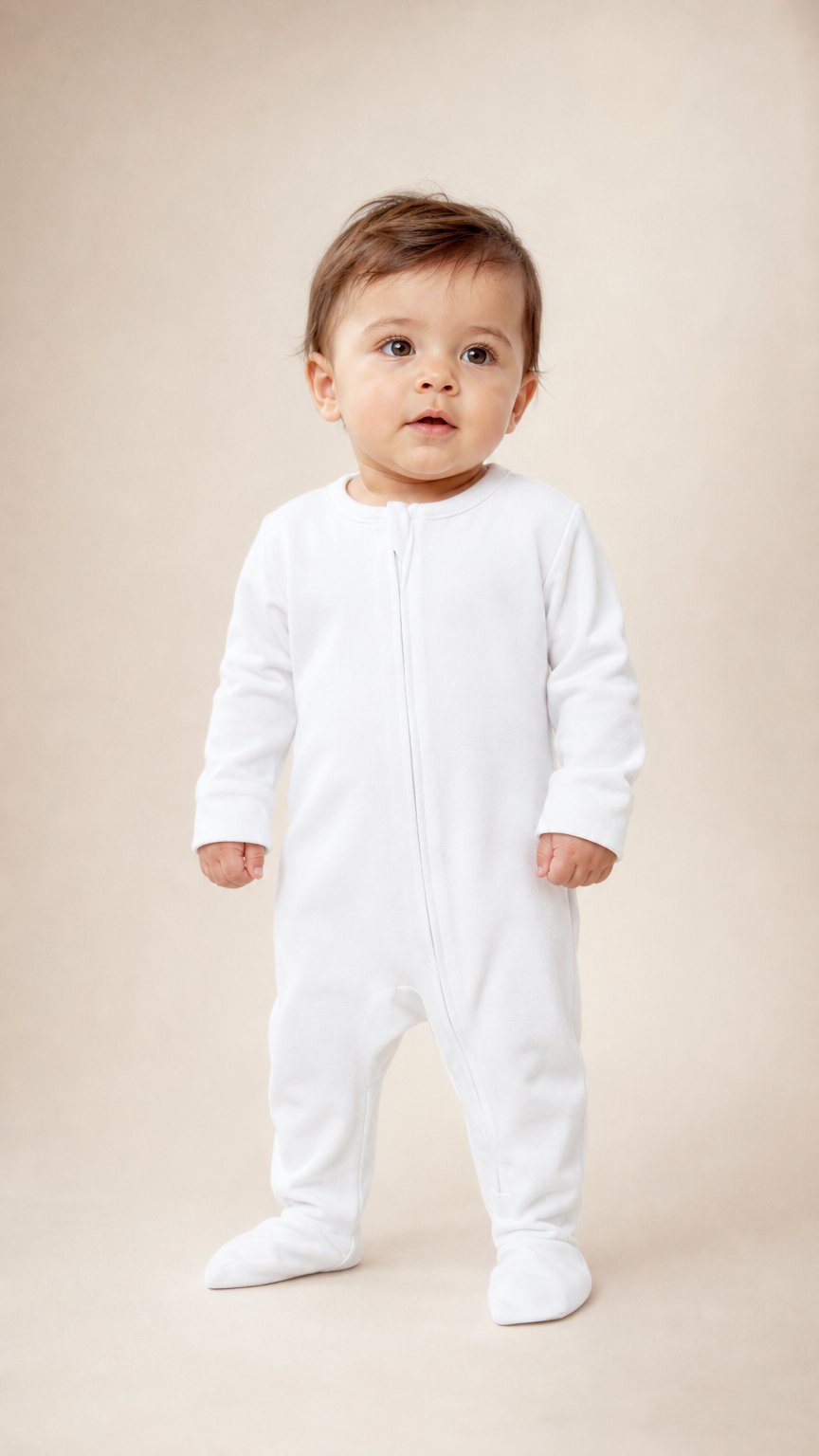 AI product shot of Organic Cotton Baby Gift Set - Neutral