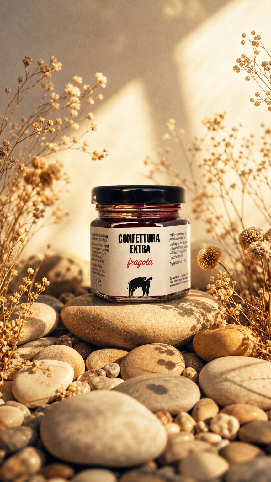 AI product shot of Confettura Extra Di Fragola 40 g