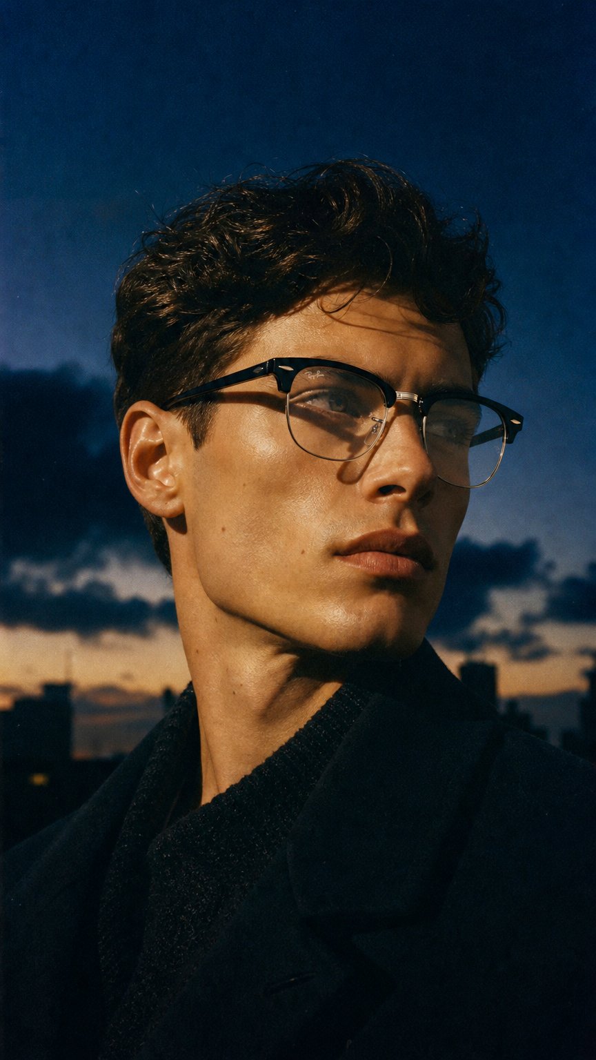 AI product shot of Ray-Ban RB5154 Clubmaster Optics