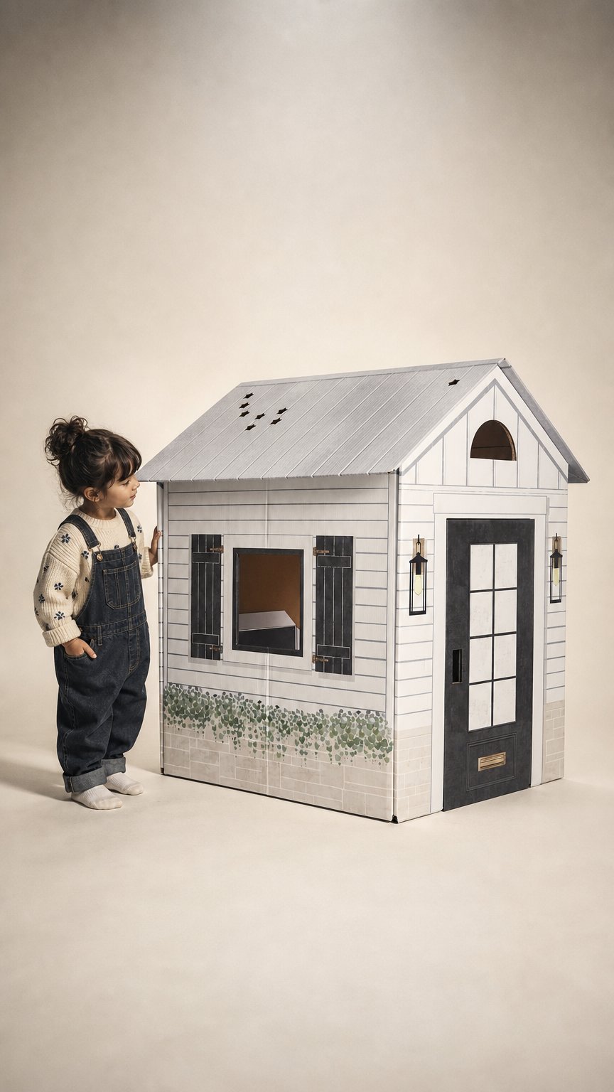 AI product shot of Modern Farmhouse Playhouse