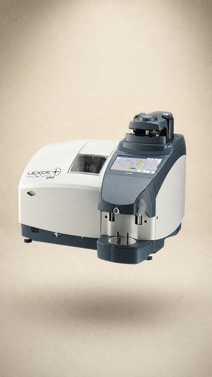 AI product shot of LEXCE Plus Lens Edger