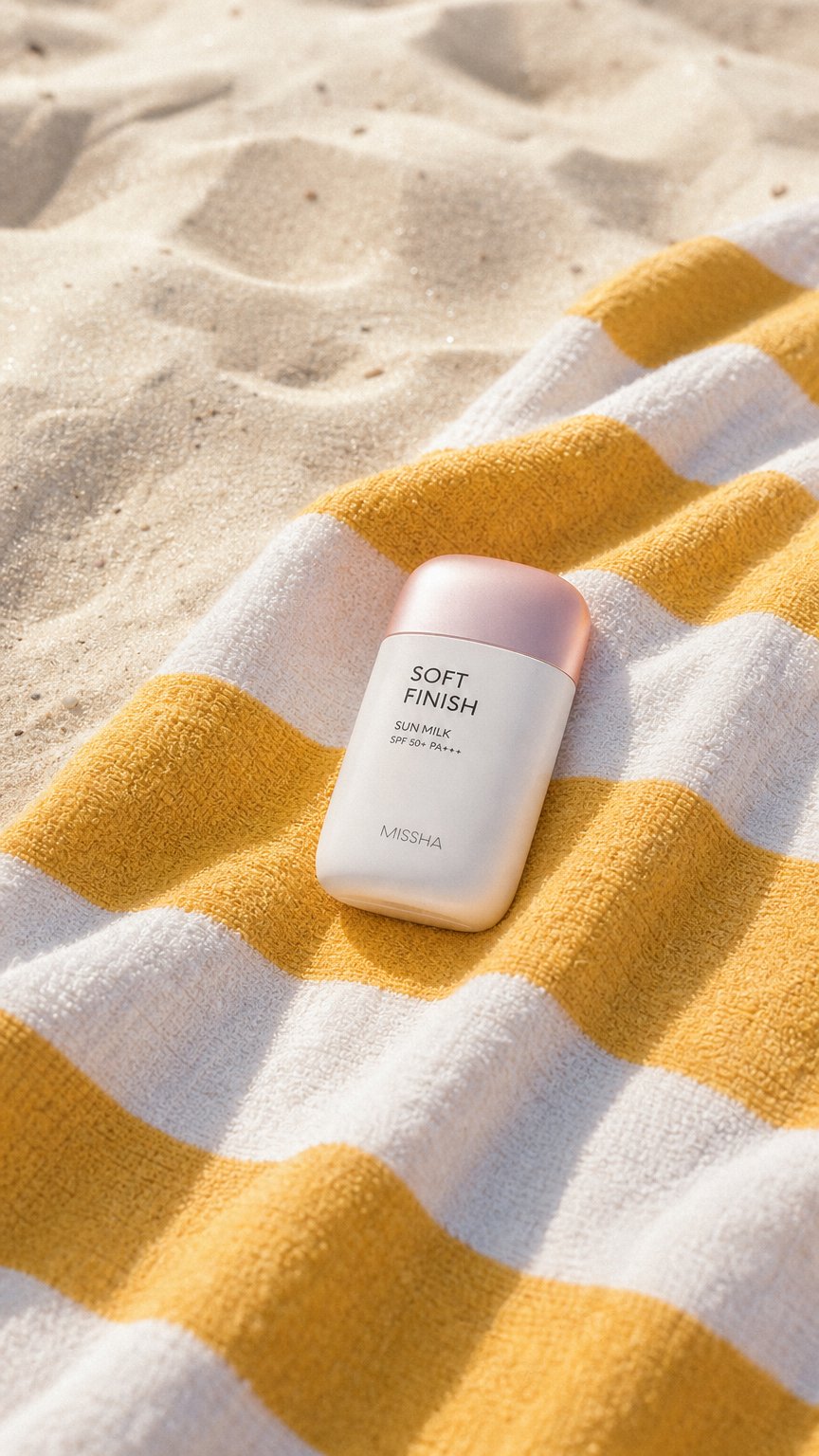 AI product shot of [Missha] All Around Safe Block Soft Finish Sun Millk 40ml