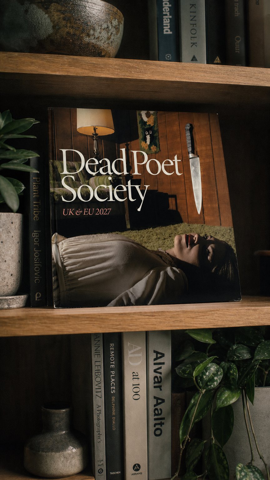 AI product shot of Dead Poet Society