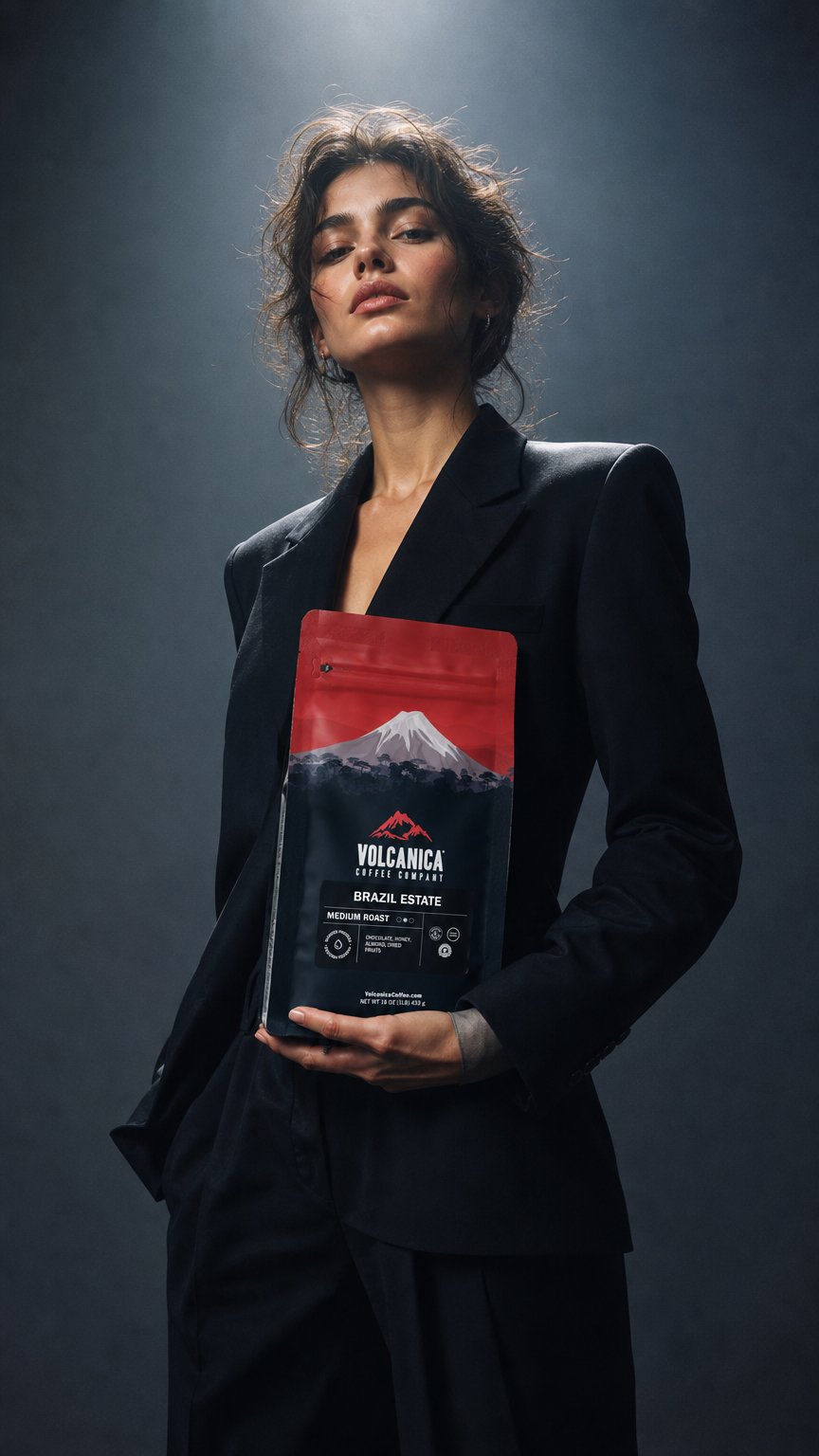 AI product shot of Brazil Coffee