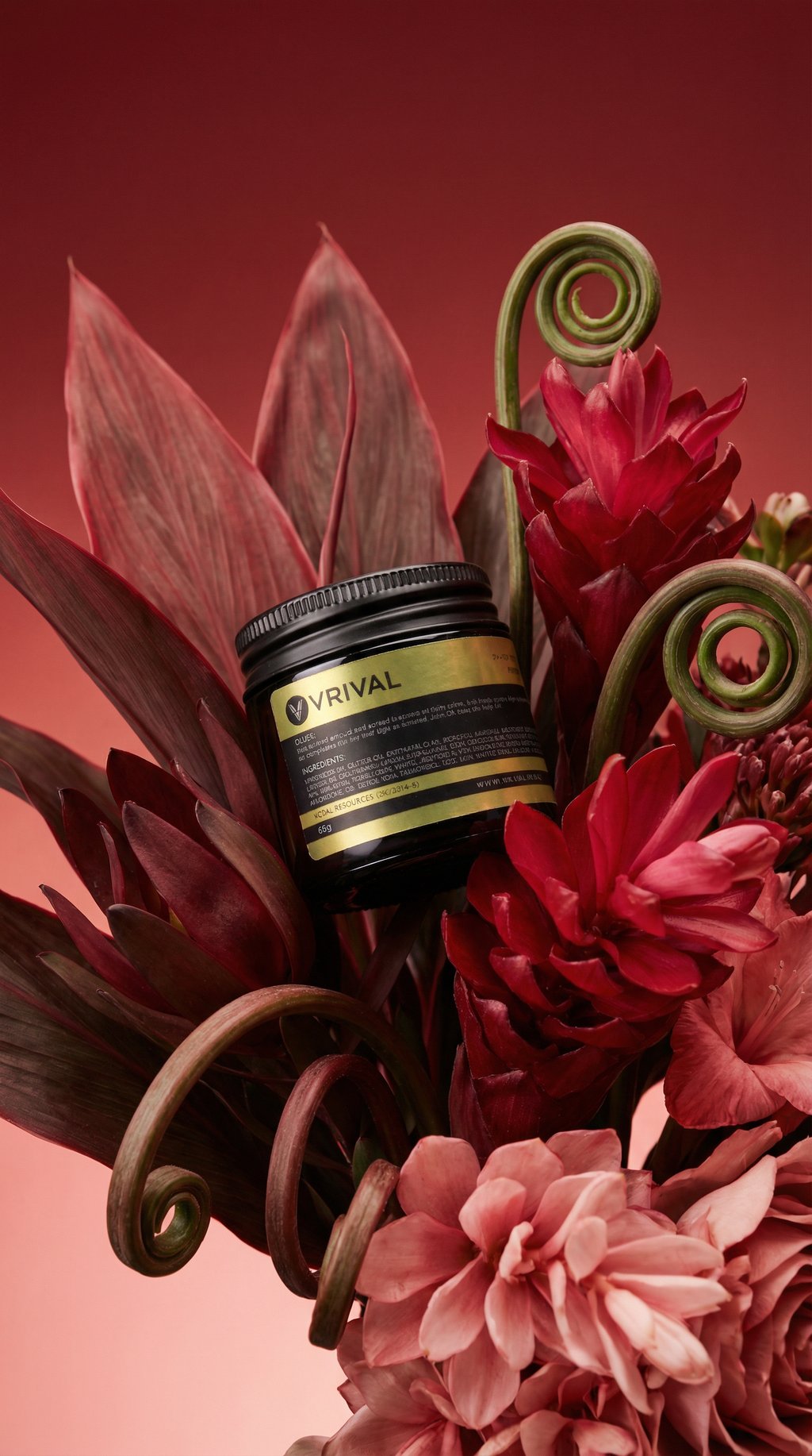 AI product shot of SUPER SAVER 3 | Clay Pomade by VRIVAL | 60g