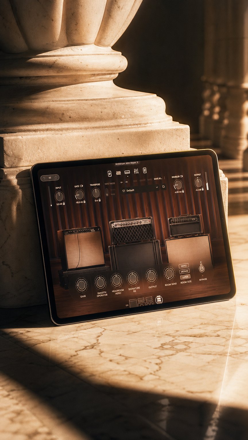 AI product shot of Archetype: John Mayer X