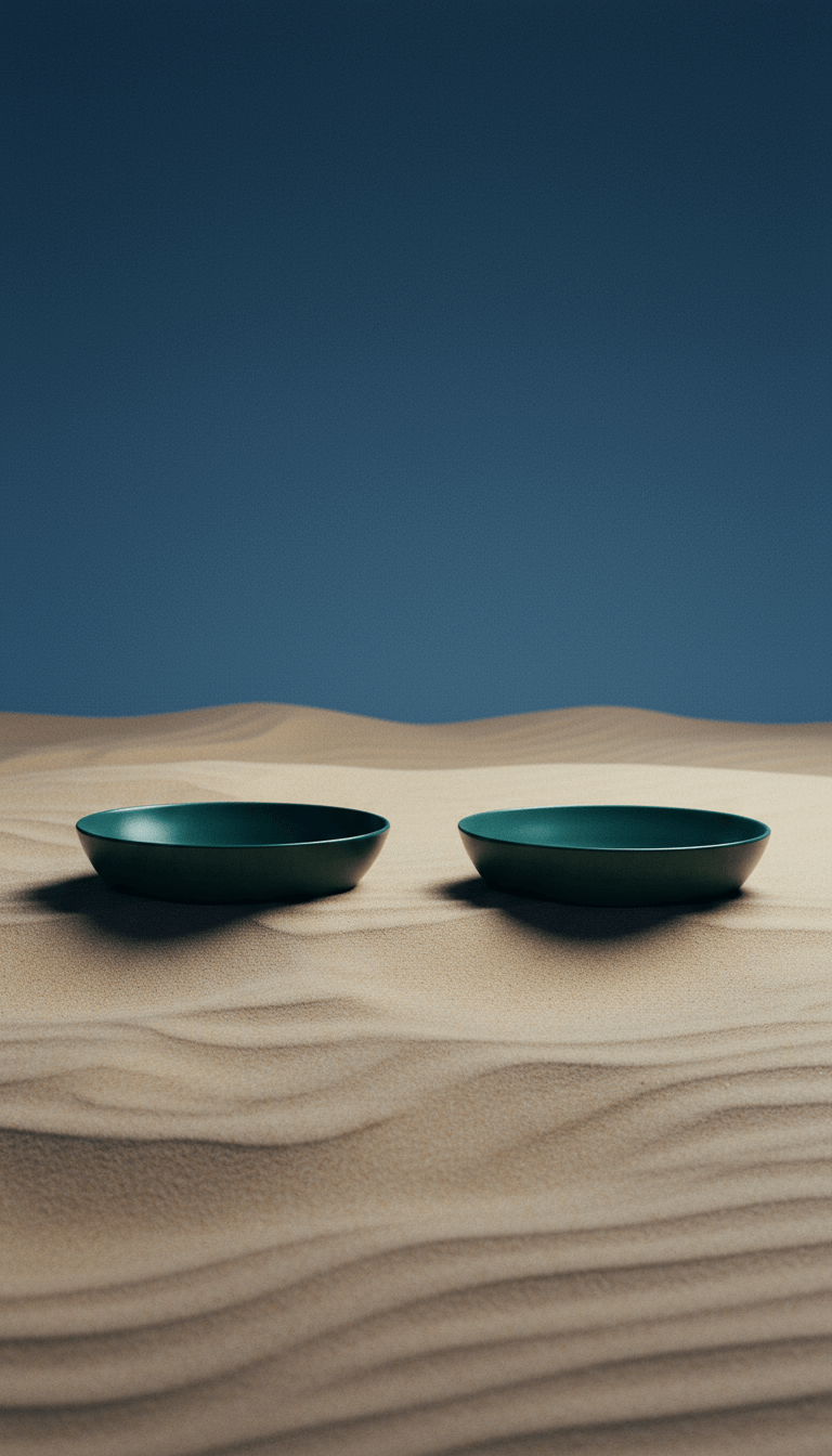 AI product shot of Argos Home Geo 4 Piece Stoneware Pasta Bowl - Teal
