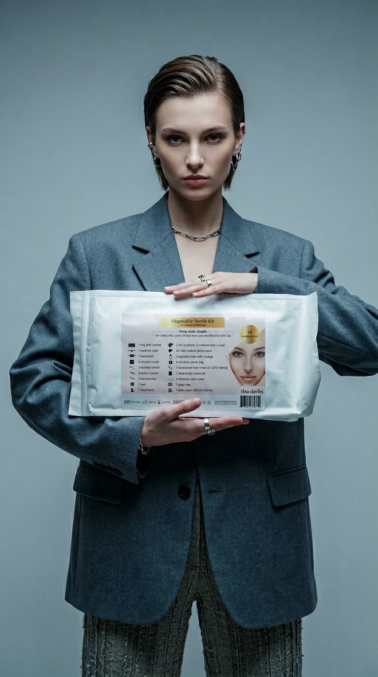 AI product shot of Disposable Sterile Kit - Single Unit