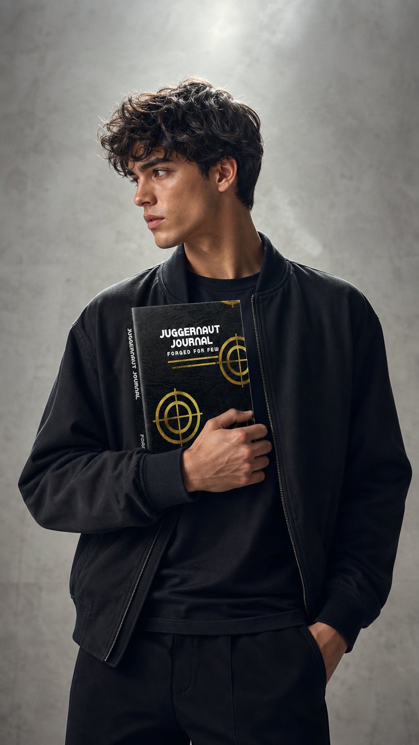 AI product shot of Juggernaut Journal