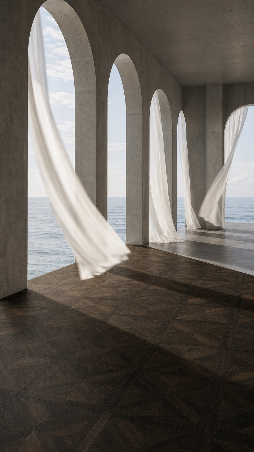 AI product shot of parkettmanufaktur by HARO 18 mm Tiles Central 4V African Oak oleovera Tongue and Groove