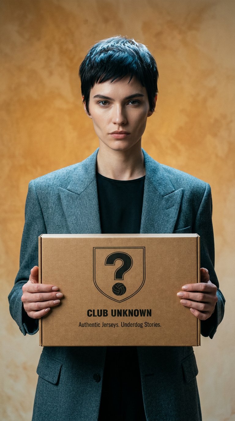 AI product shot of Club Unknown Mystery Box
