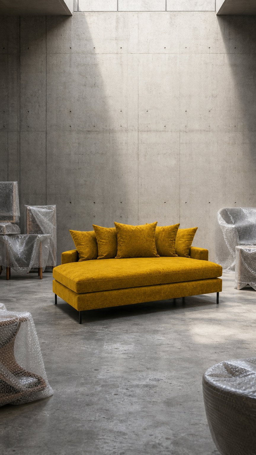 AI product shot of Crosby Daybed Fluff One Himalaya Bouclè velg farge