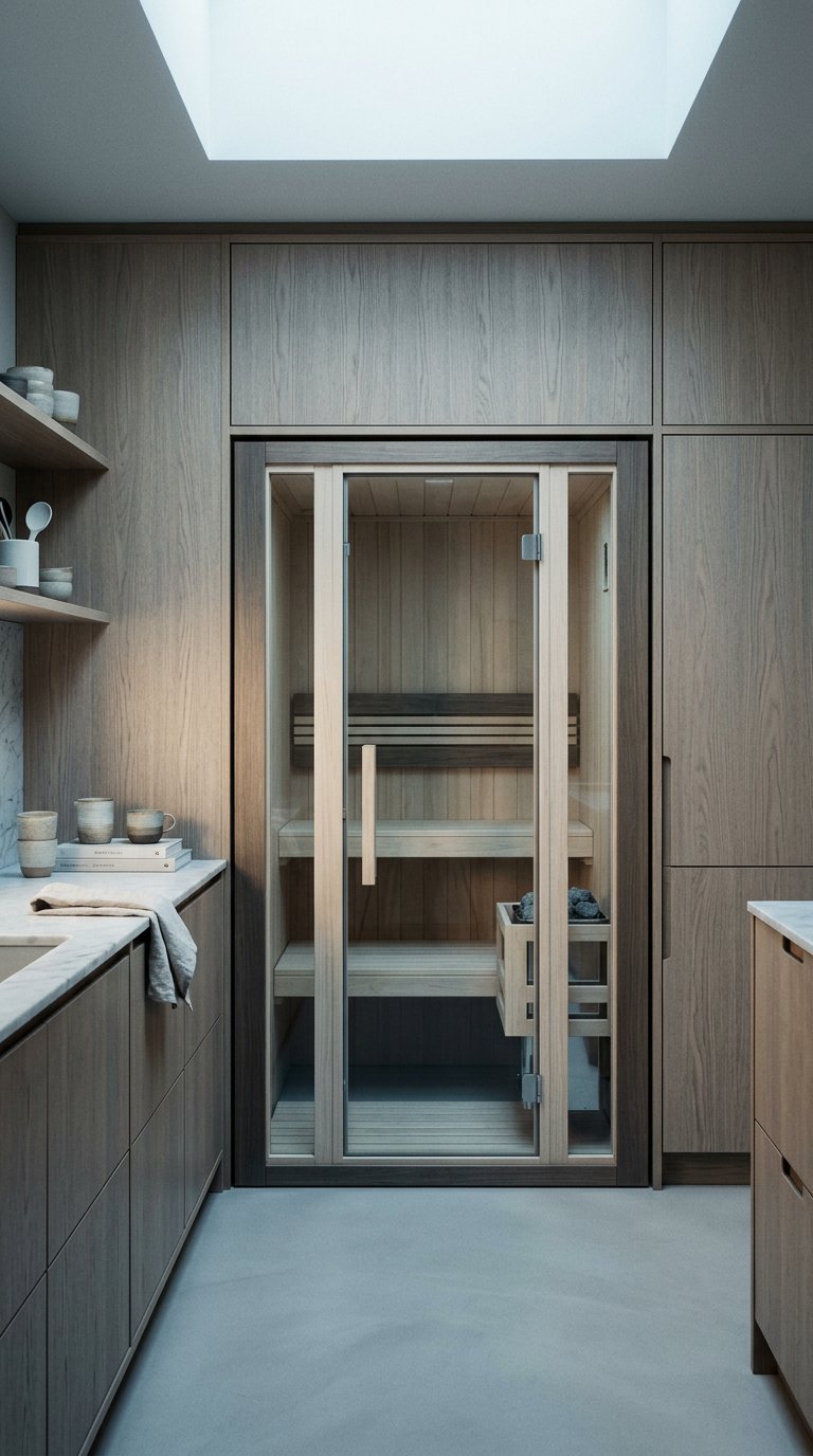 AI product shot of Bos Sauna