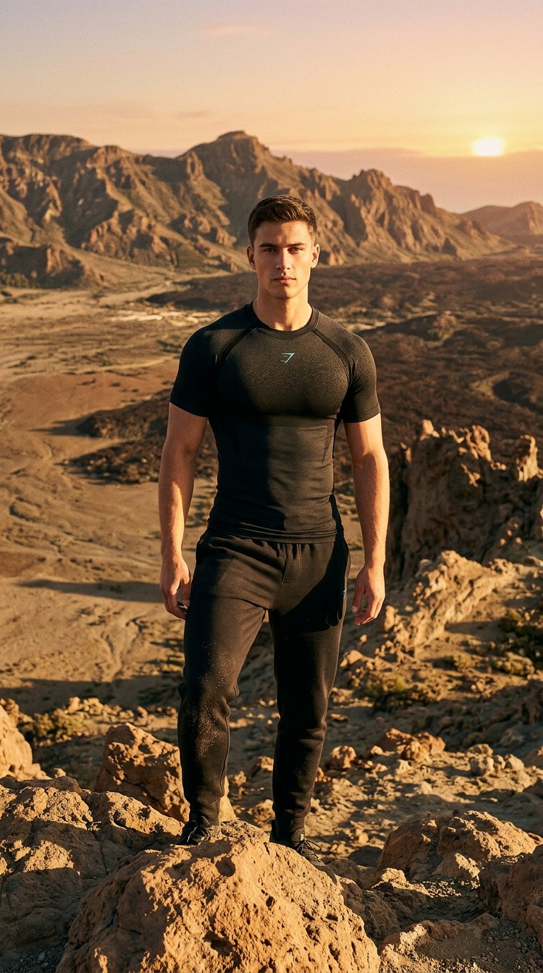 AI product shot of Shadow Seamless T Shirt