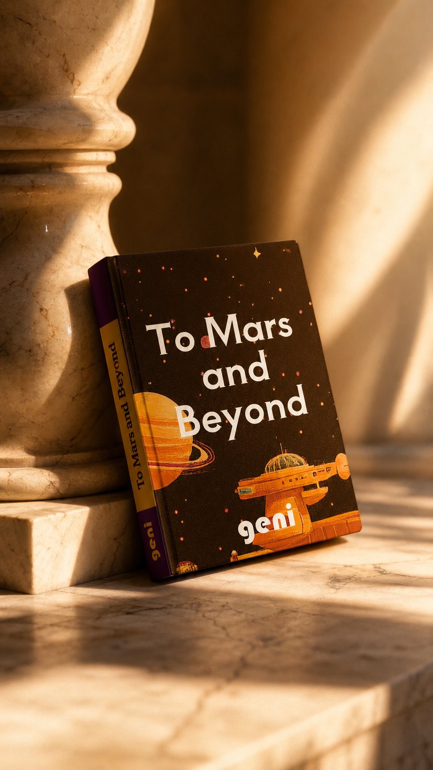 AI product shot of To Mars and Beyond
