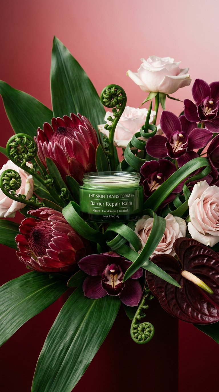 AI product shot of The Skin Transformer Barrier Repair Balm