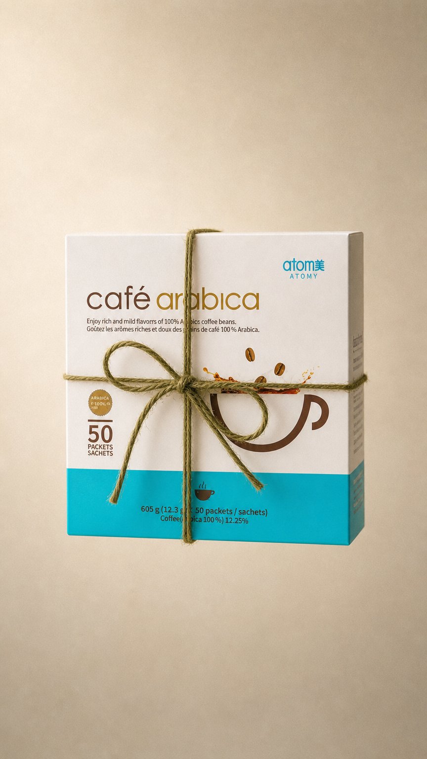 AI product shot of Cafe Arabica (12.1g x 50 Packets)
