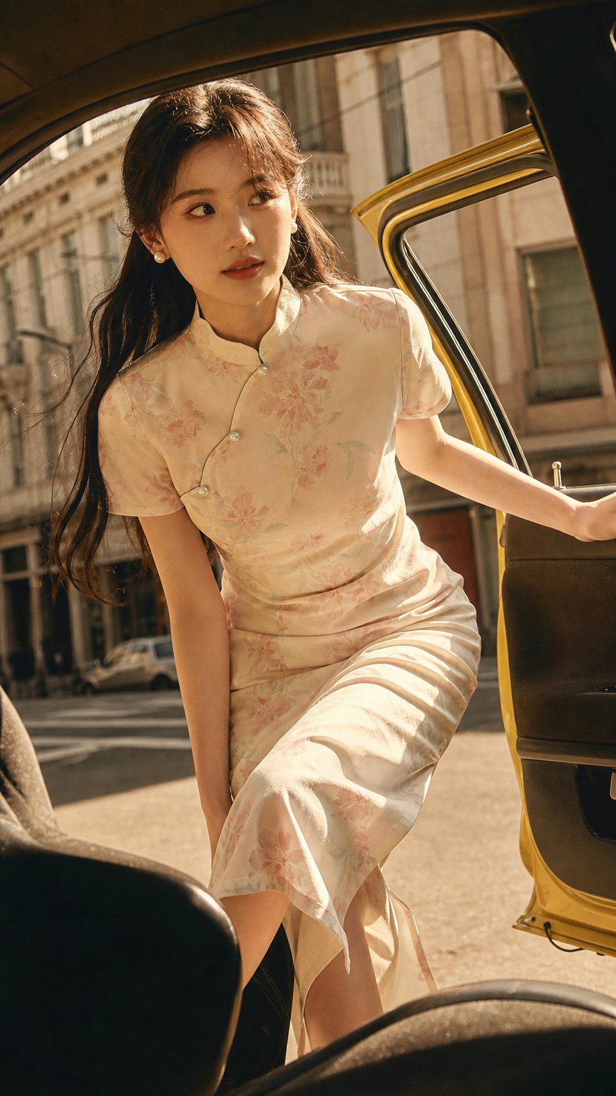 AI product shot of Liliette Rose Cheongsam