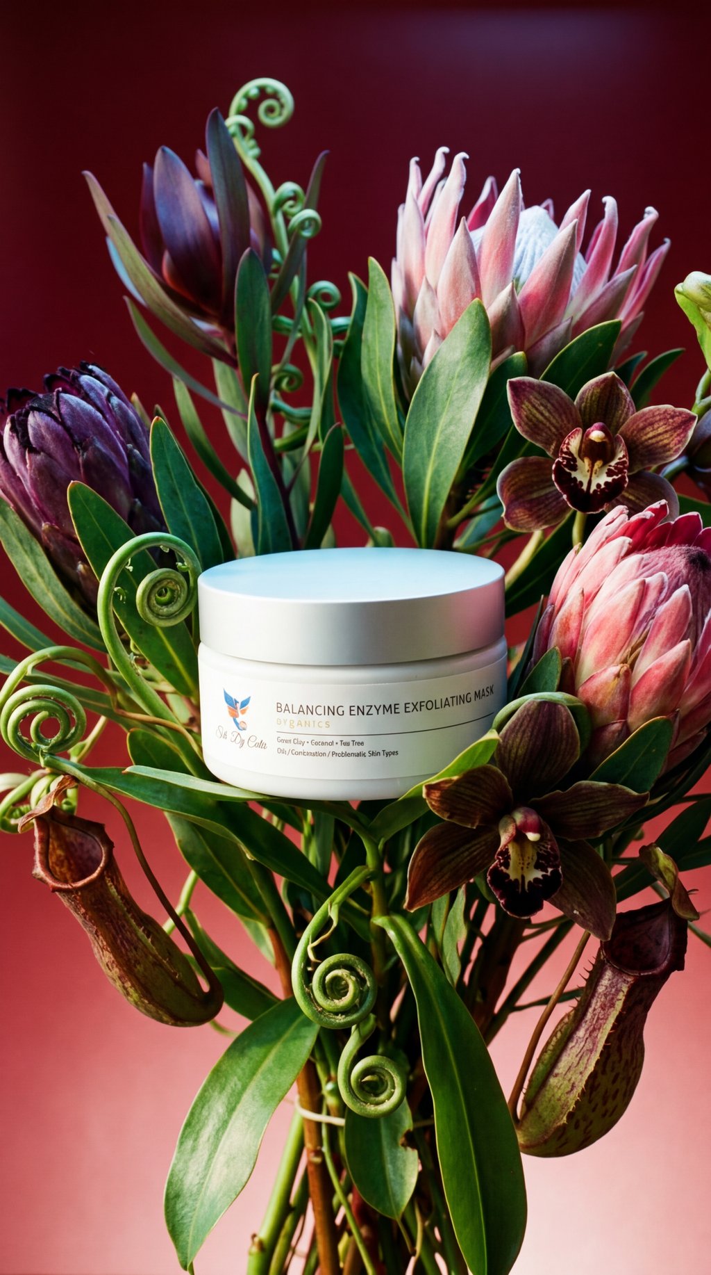 AI product shot of BALANCING ENZYME MASK