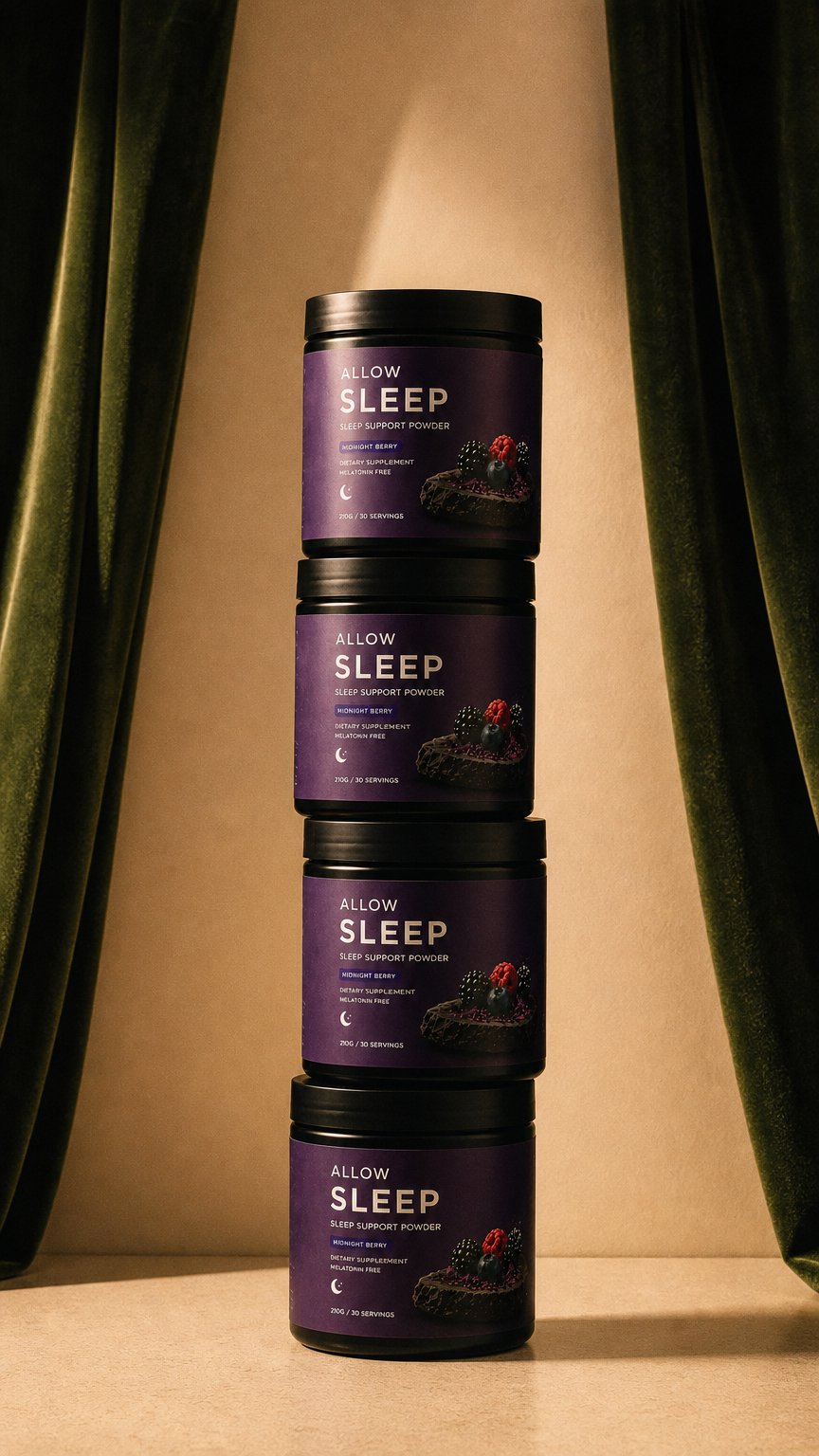AI product shot of Allow Sleep